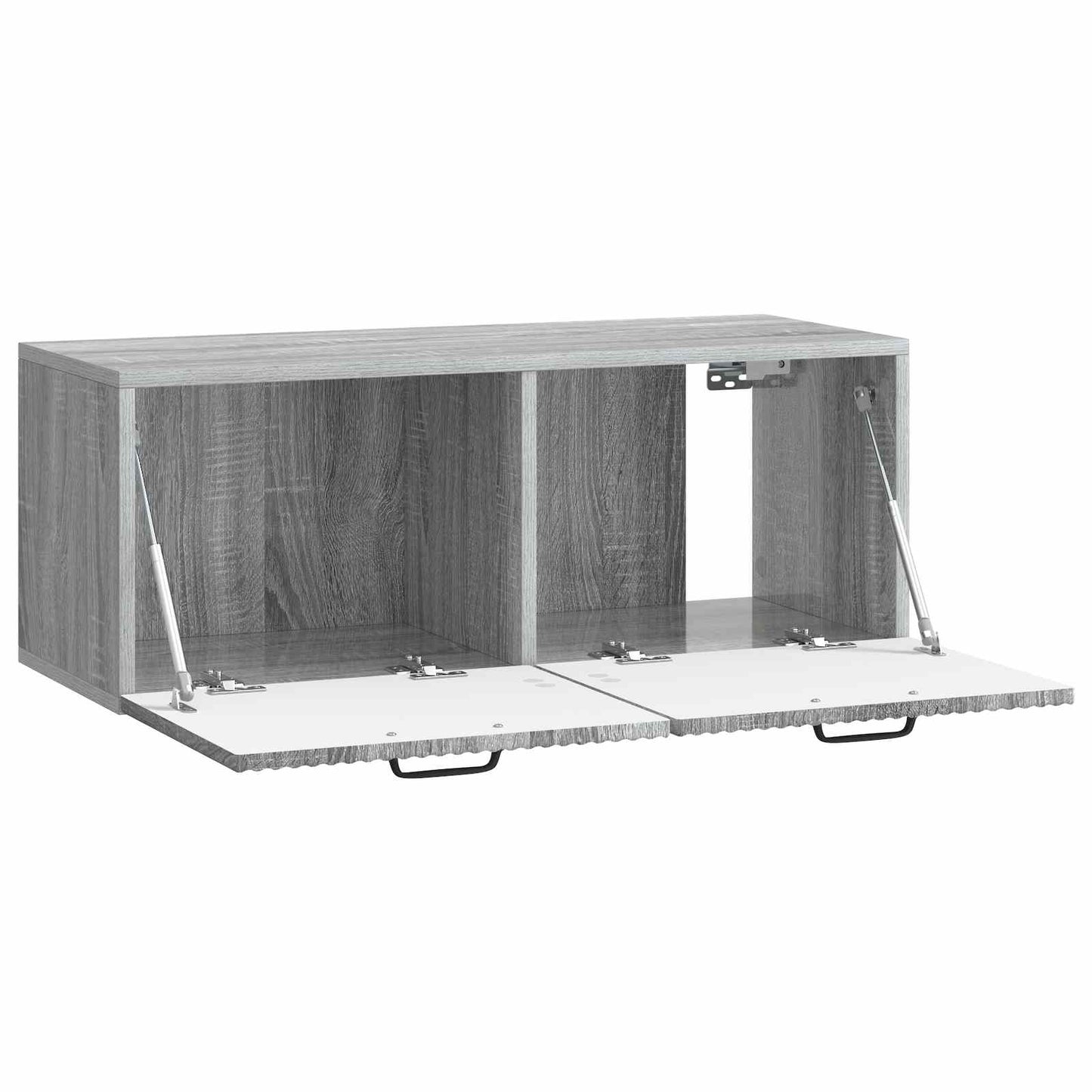 Fali TV szekrény Szürke Sonoma 78,5 x 31 x 30 cm Szerelt Fa