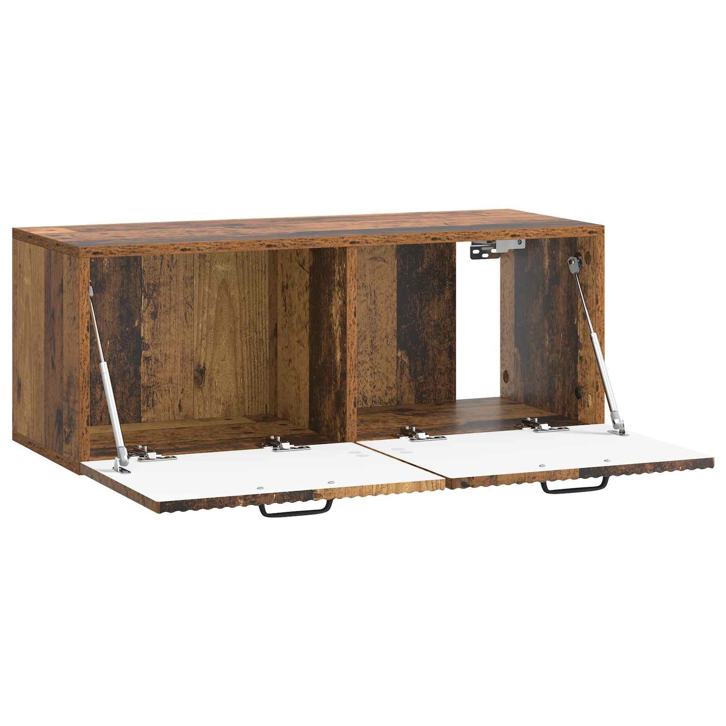 Fali TV szekrény Antik Fa 78,5 x 31 x 30 cm Szerelt Fa
