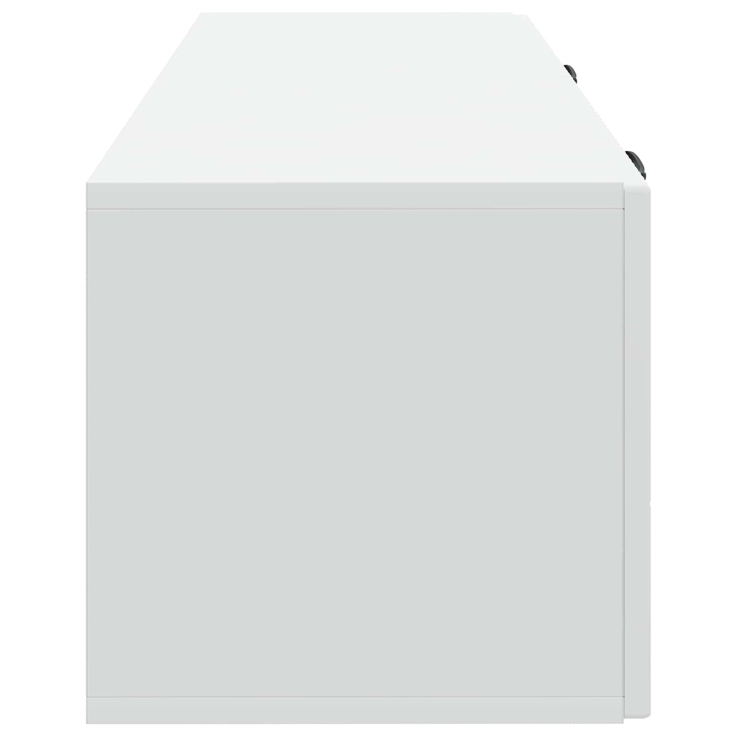 Fali TV szekrény Fehér 98 x 31 x 30 cm Szerelt Fa