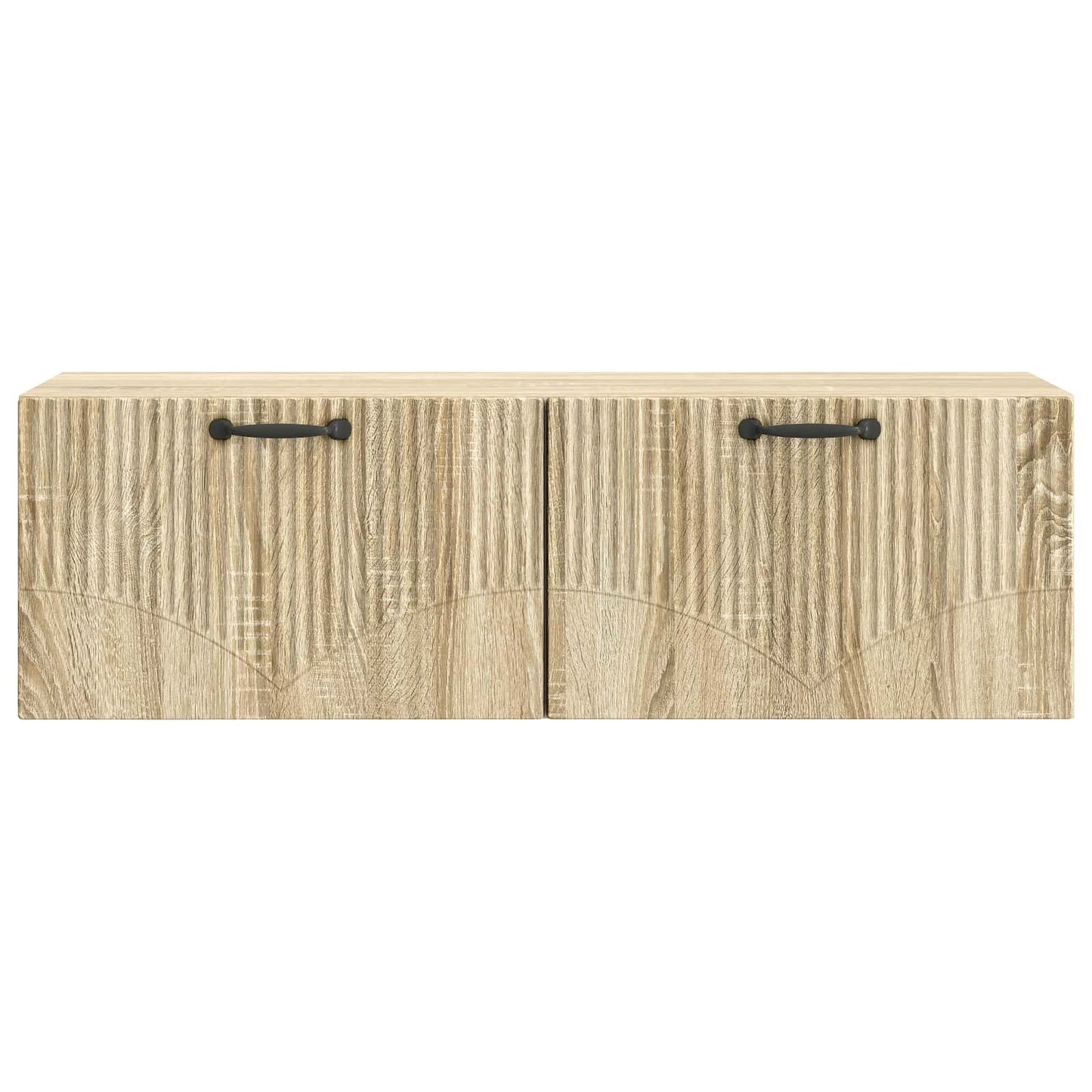 Fali TV szekrény Sonoma Tölgy 98 x 31 x 30 cm Szerelt Fa