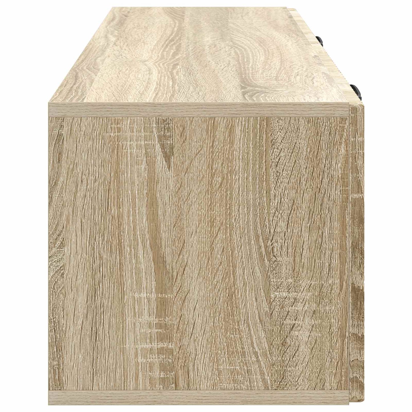 Fali TV szekrény Sonoma Tölgy 98 x 31 x 30 cm Szerelt Fa
