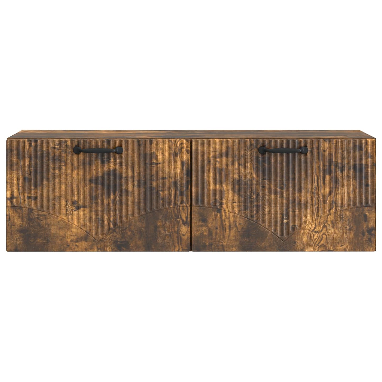 Fali TV szekrény Füstös Tölgy 98 x 31 x 30 cm Szerelt Fa