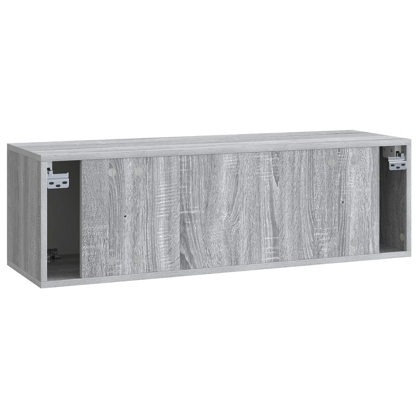 Fali TV szekrény Szürke Sonoma 98 x 31 x 30 cm Szerelt Fa