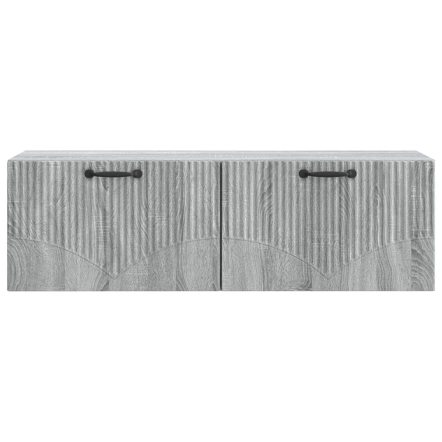 Fali TV szekrény Szürke Sonoma 98 x 31 x 30 cm Szerelt Fa