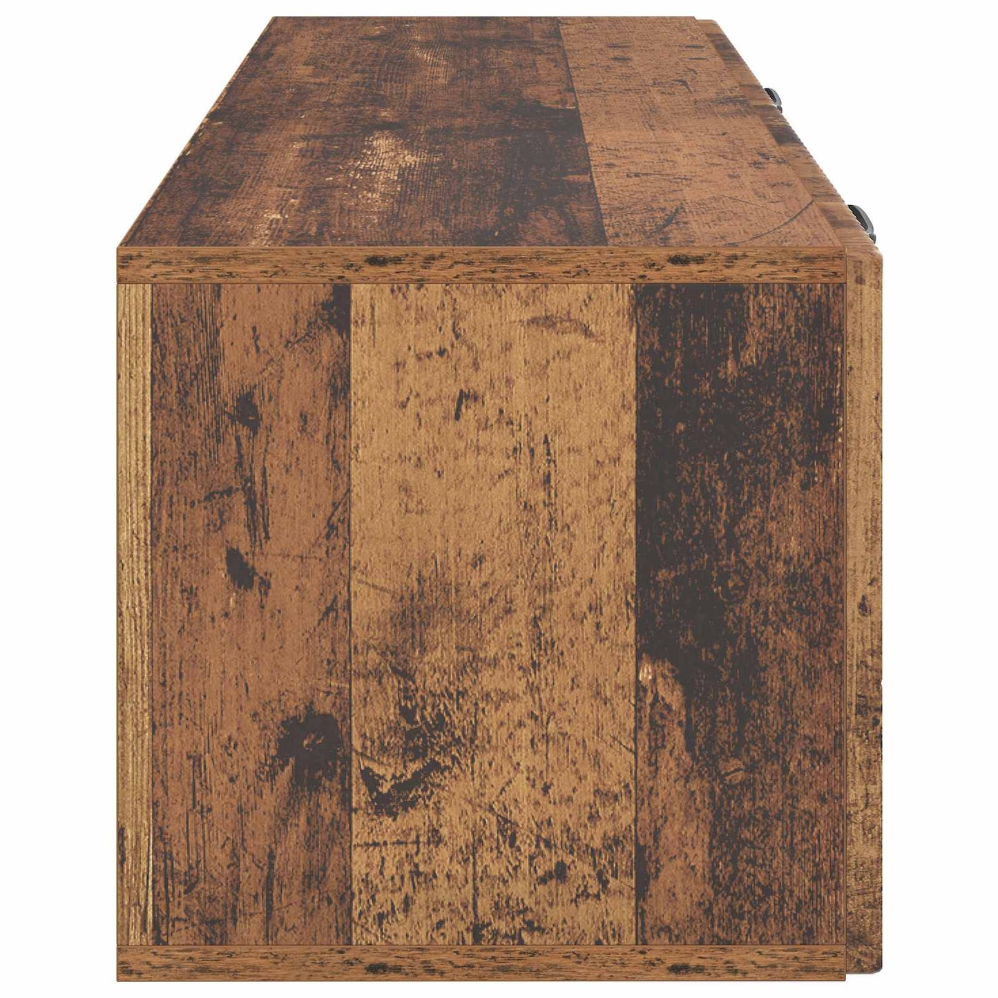 Fali TV szekrény Antik Fa 98 x 31 x 30 cm Szerelt Fa