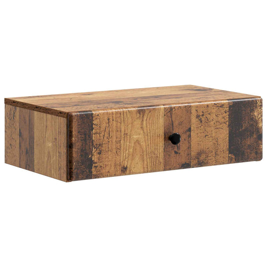 Fali oldaltábla Antik Fa 59 x 34,5 x 17 cm Szerelt Fa