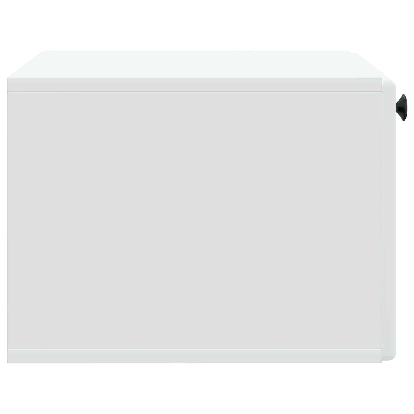 Fali TV szekrény 59,5 x 41 x 30 cm Fehér Szerelt Fa