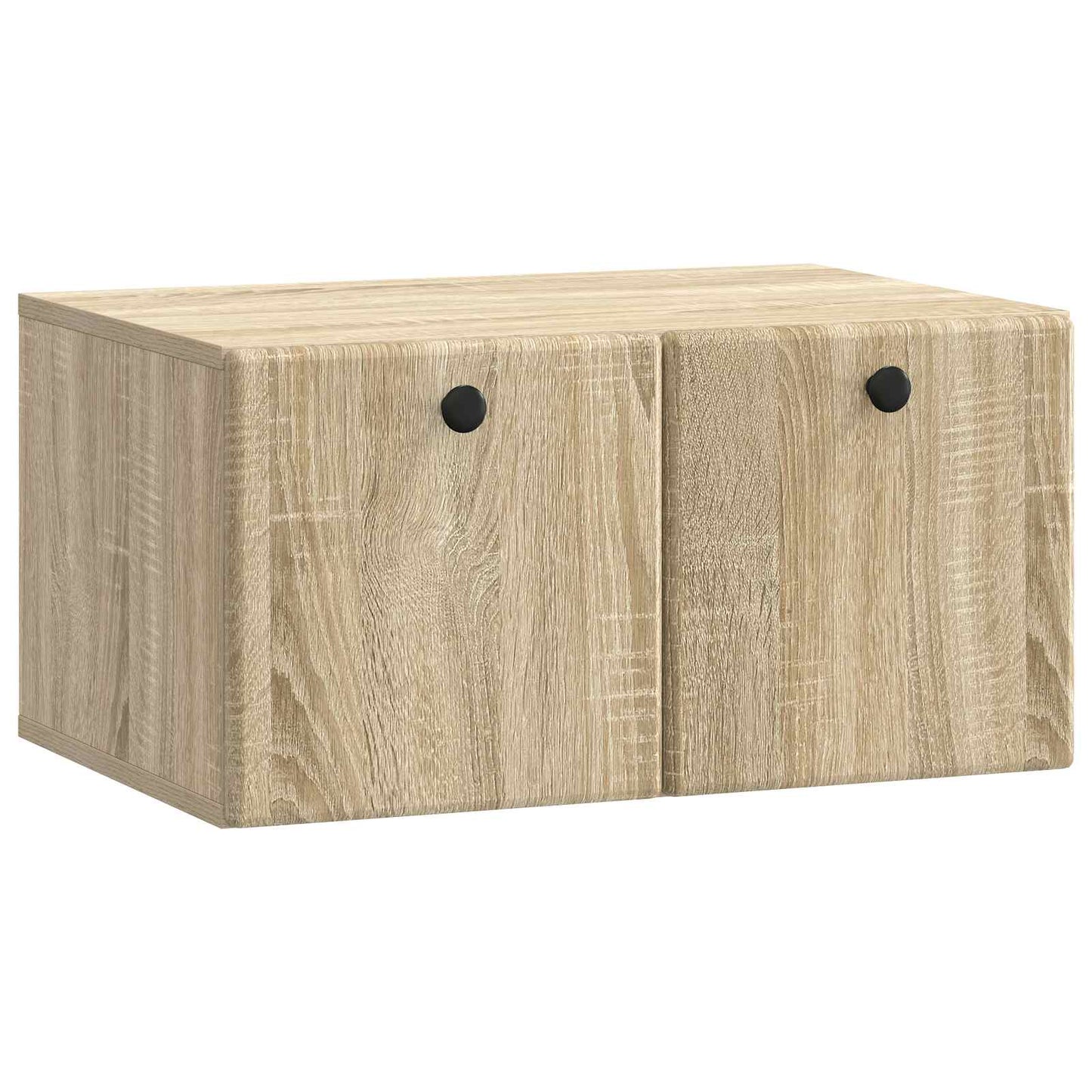 Fali TV szekrény 59,5 x 41 x 30 cm Sonoma Tölgy Szerelt Fa