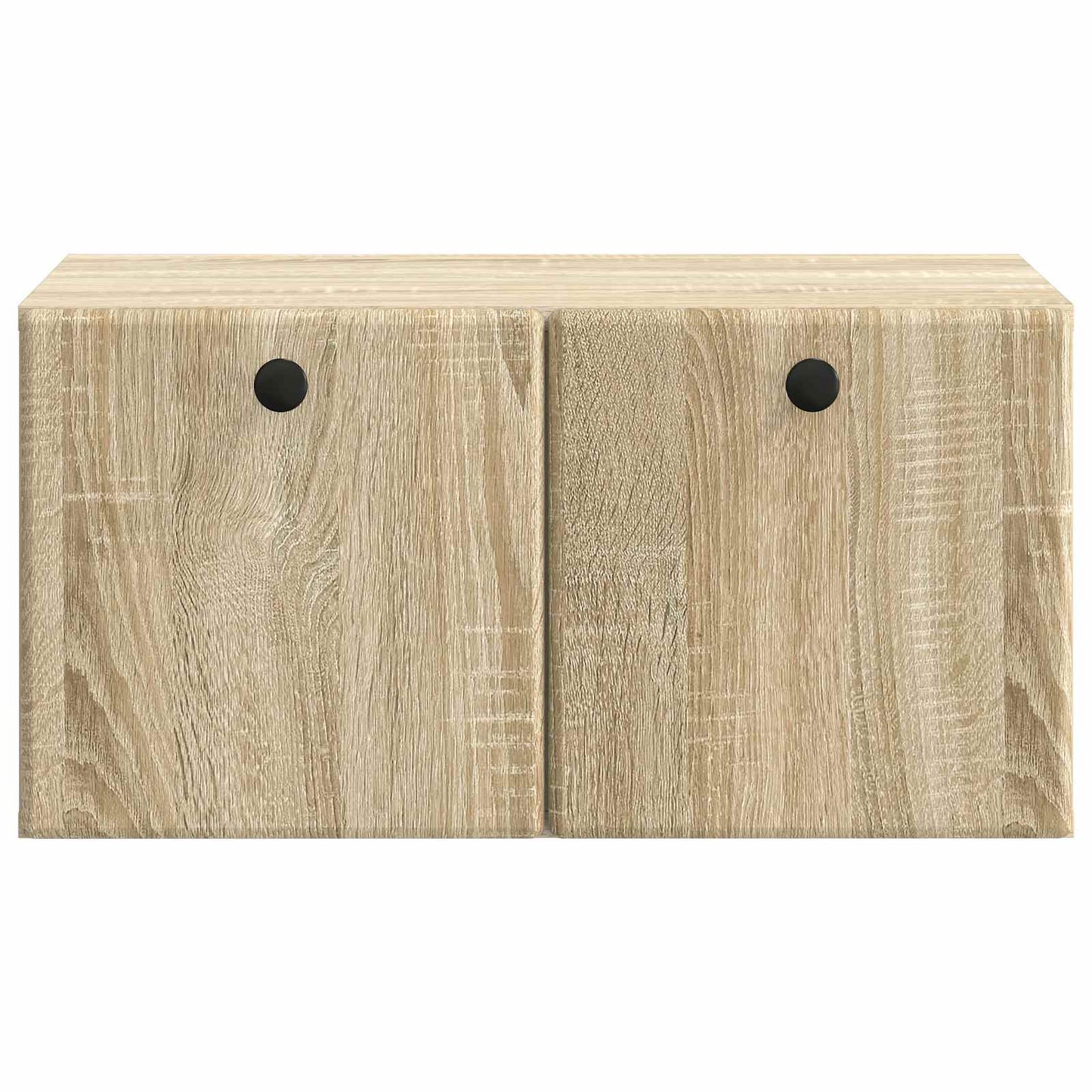 Fali TV szekrény 59,5 x 41 x 30 cm Sonoma Tölgy Szerelt Fa