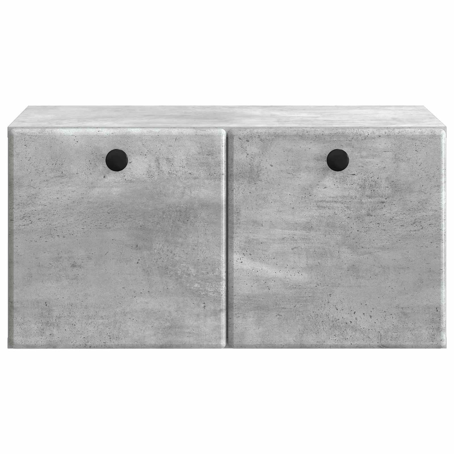 Fali TV szekrény 59,5 x 41 x 30 cm Betonszürke Szerelt Fa