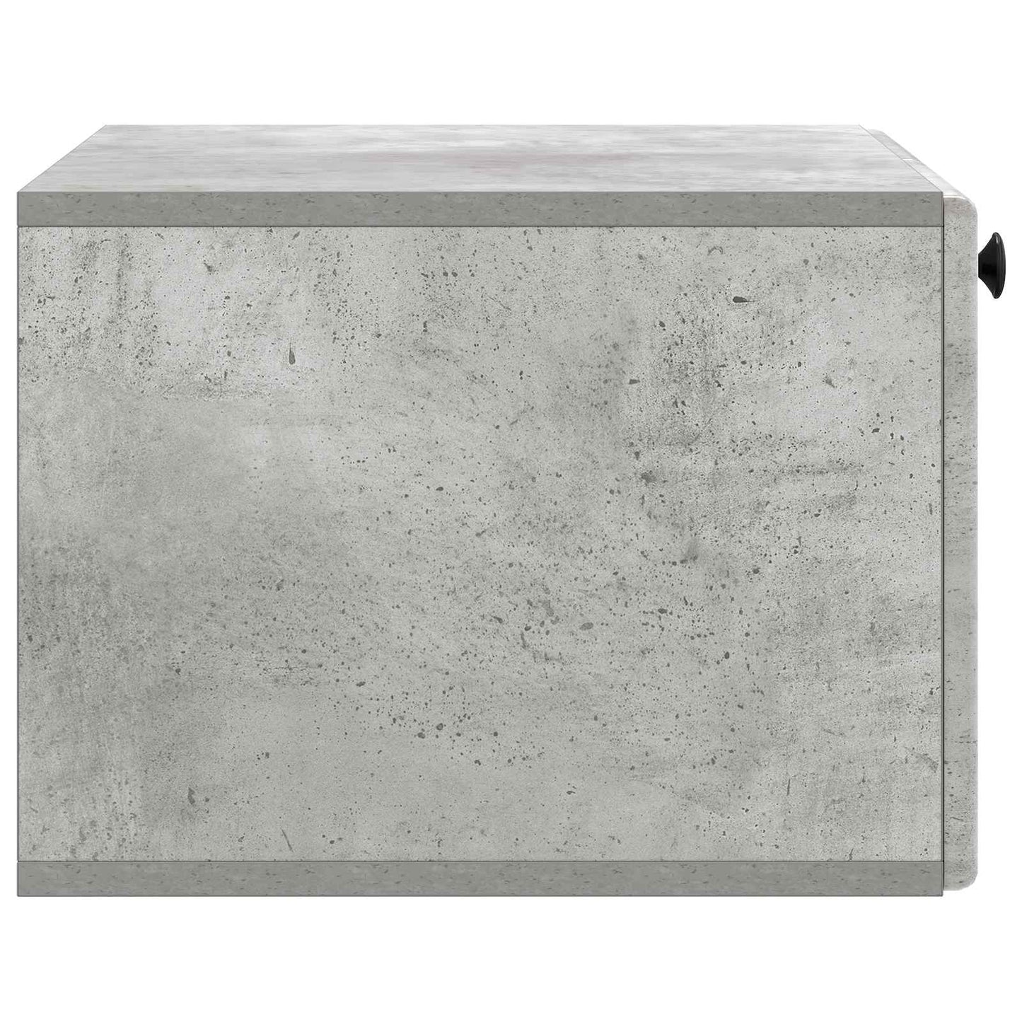 Fali TV szekrény 59,5 x 41 x 30 cm Betonszürke Szerelt Fa