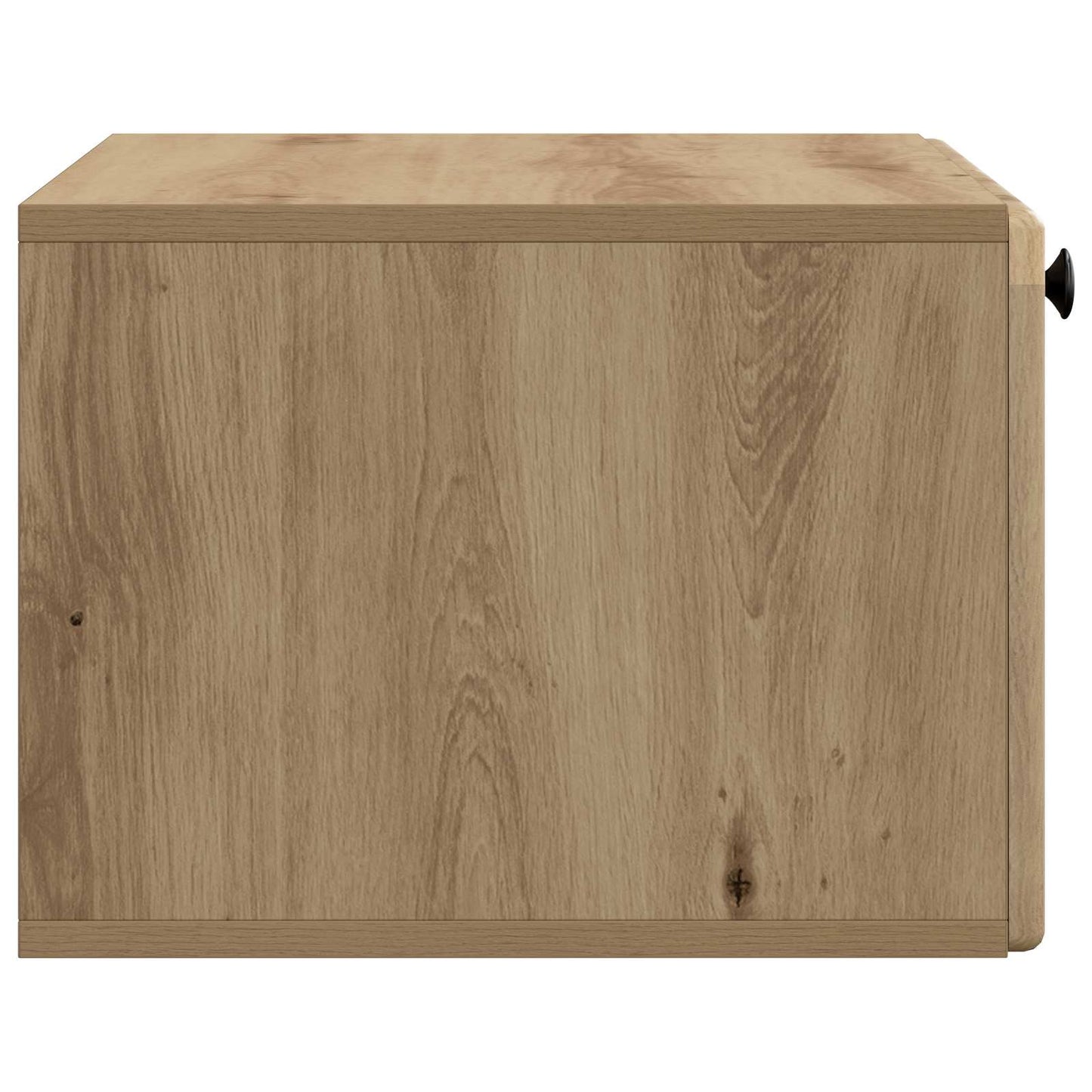 Fali TV szekrény 59,5 x 41 x 30 cm Kézműves Tölgy Szerelt Fa