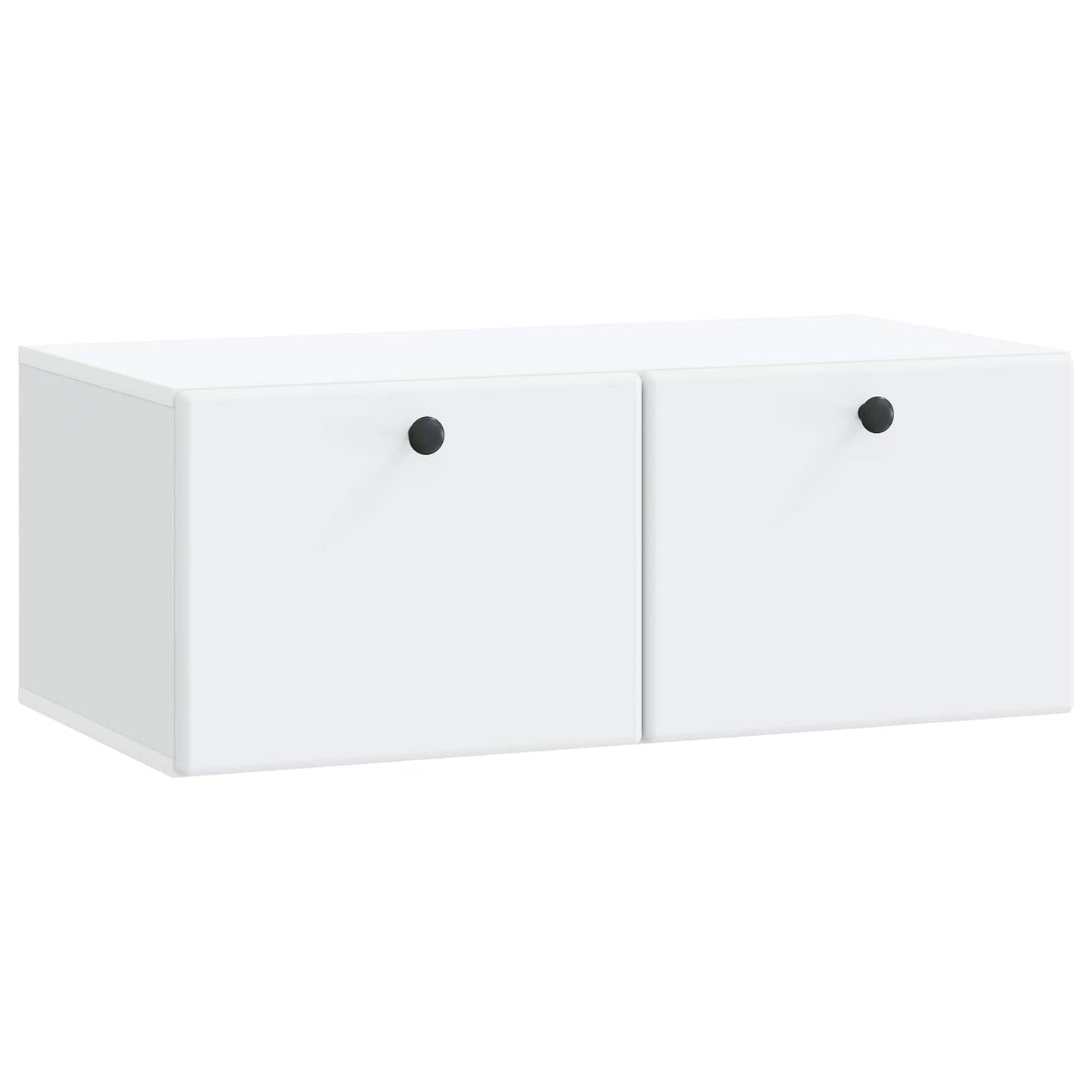 Fali TV szekrény 78,5 x 41 x 30 cm Fehér Szerelt Fa