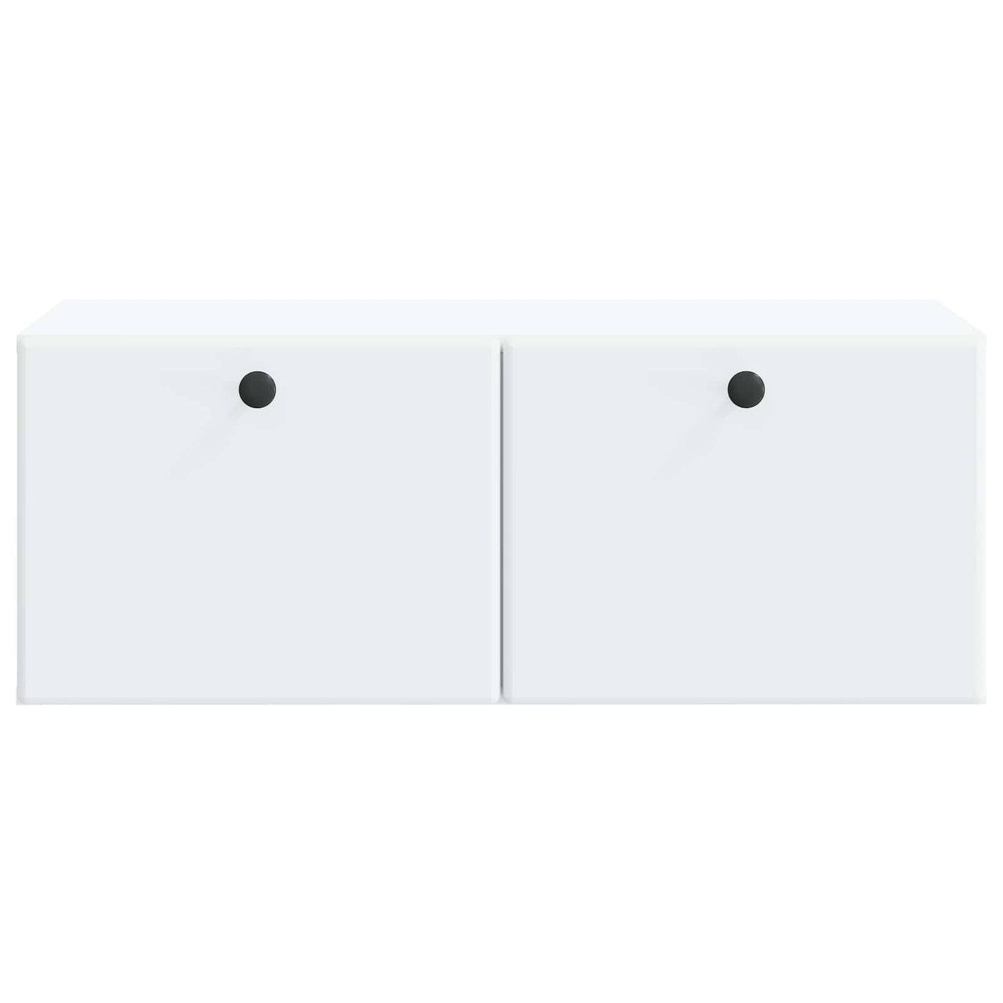Fali TV szekrény 78,5 x 41 x 30 cm Fehér Szerelt Fa