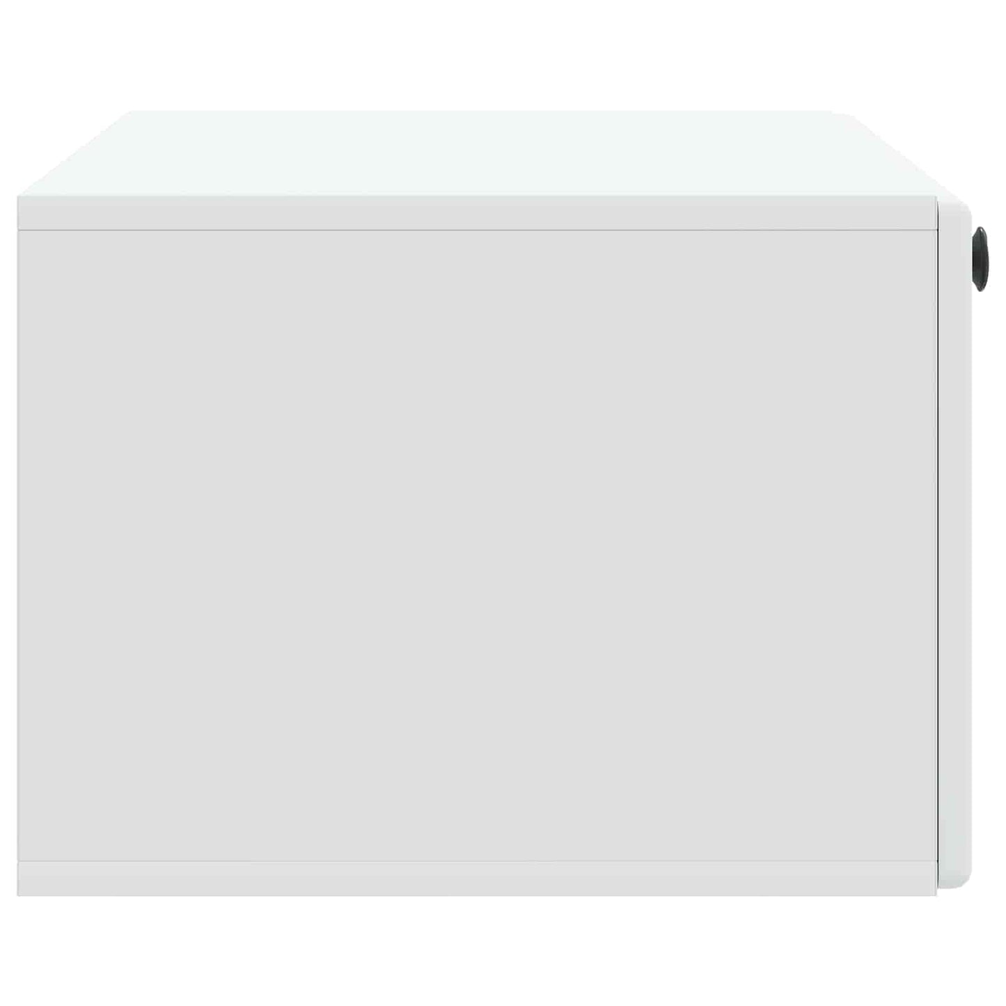 Fali TV szekrény 78,5 x 41 x 30 cm Fehér Szerelt Fa
