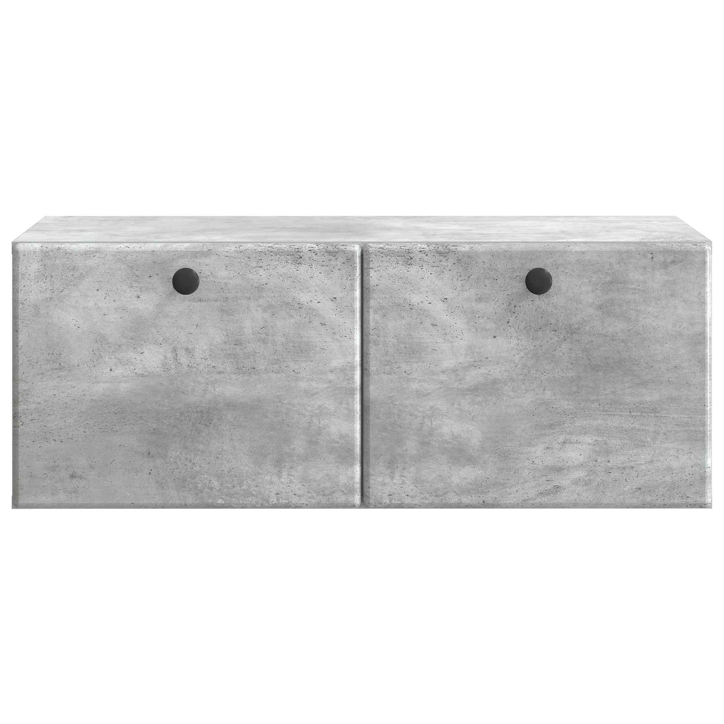 Fali TV szekrény 78,5 x 41 x 30 cm Betonszürke Szerelt Fa
