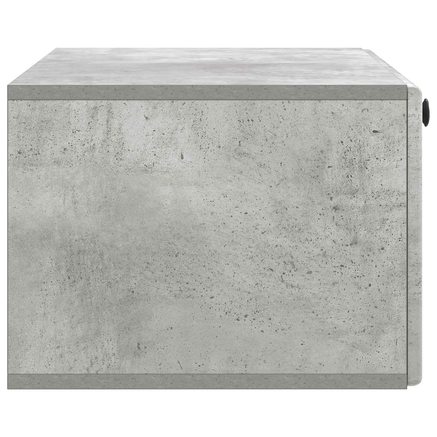 Fali TV szekrény 78,5 x 41 x 30 cm Betonszürke Szerelt Fa