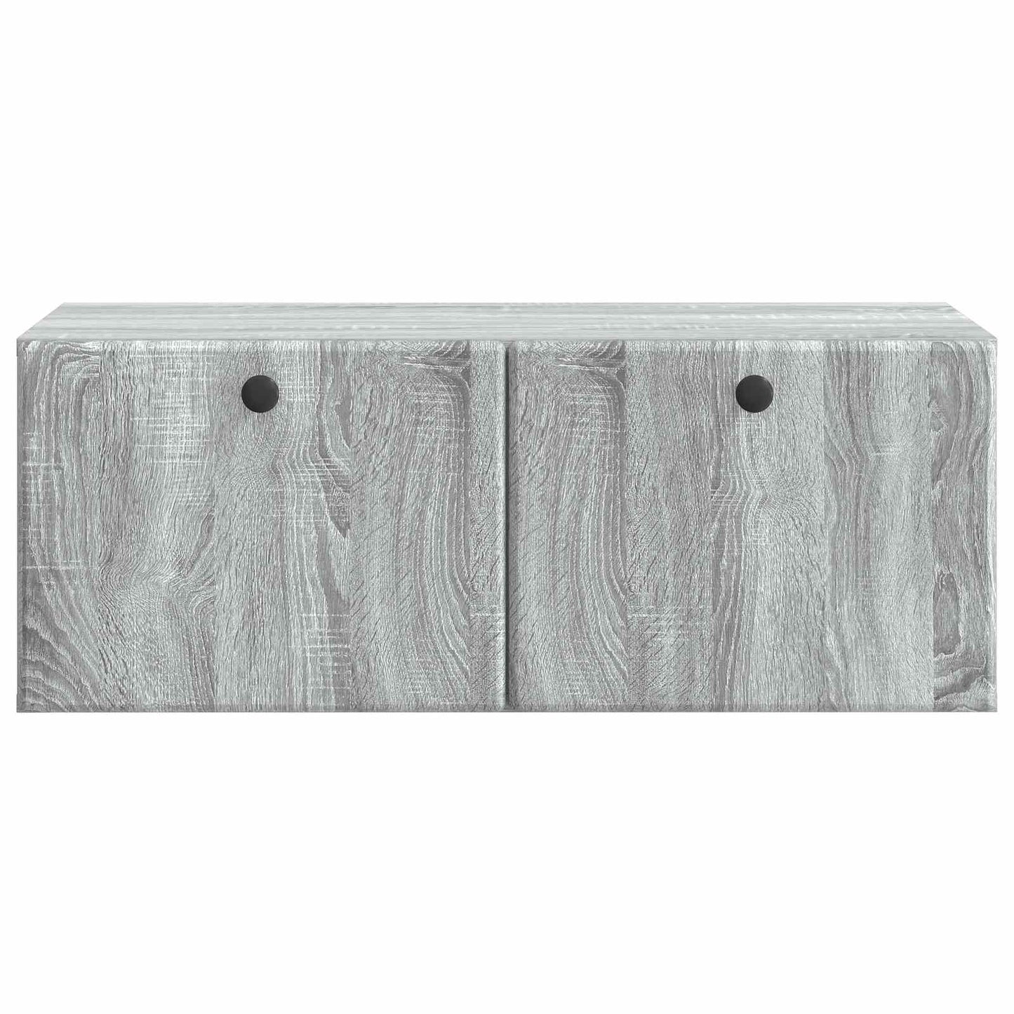 Fali TV szekrény 78,5 x 41 x 30 cm Szürke Sonoma Szerelt Fa