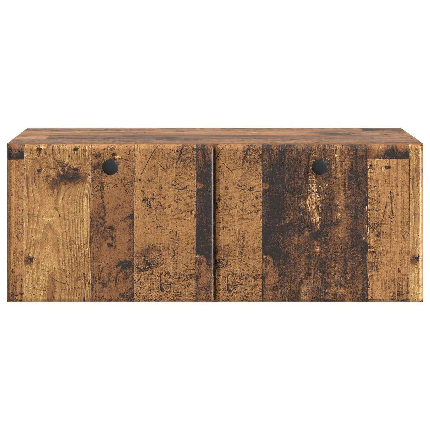Fali TV szekrény 78,5 x 41 x 30 cm Antik Fa Szerelt Fa