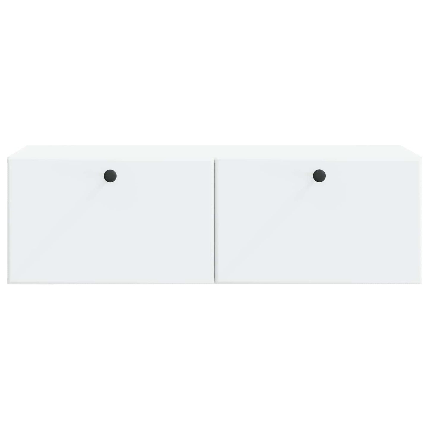 Fali TV szekrény 98 x 41 x 30 cm Fehér Szerelt Fa