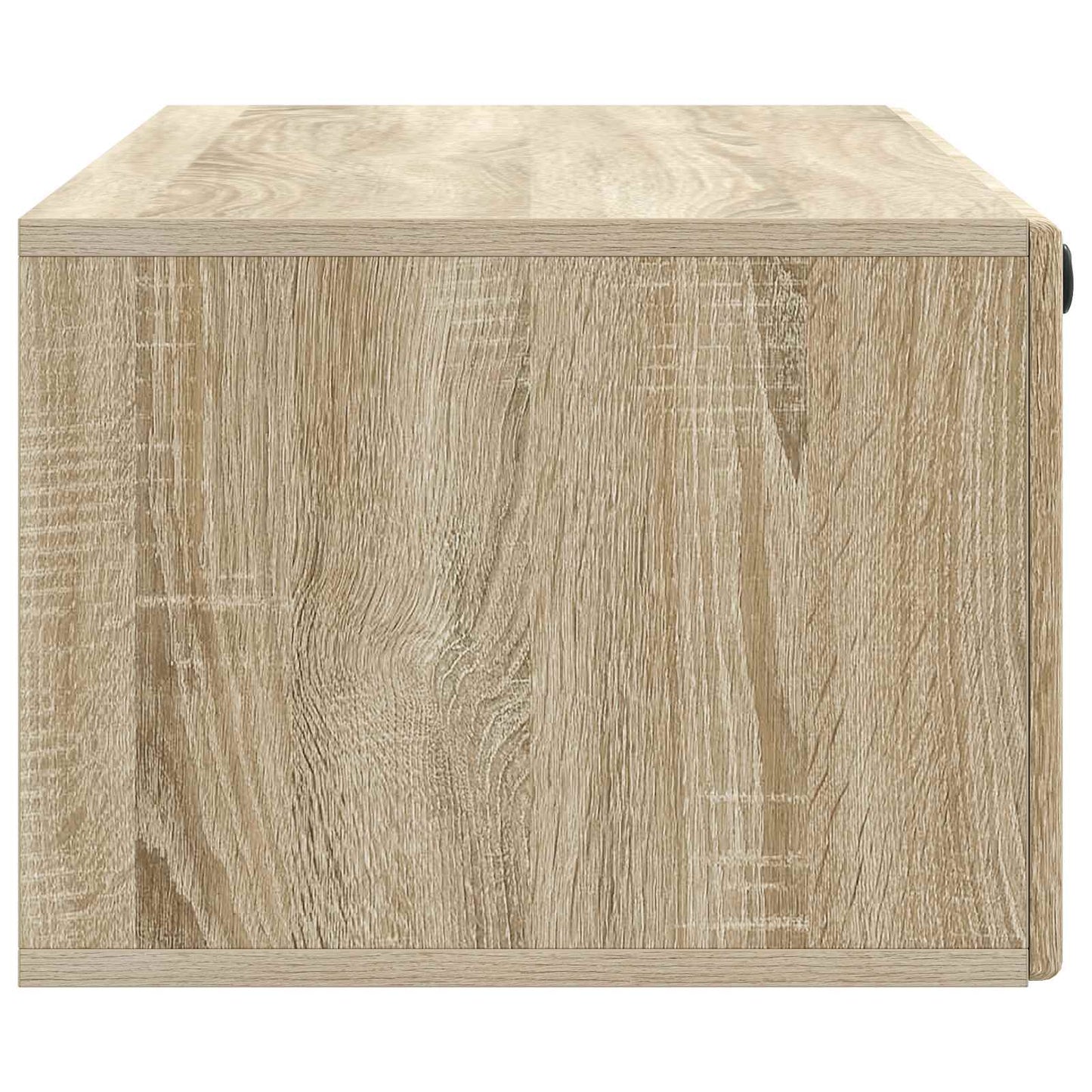 Fali TV szekrény 98 x 41 x 30 cm Sonoma Tölgy Szerelt Fa