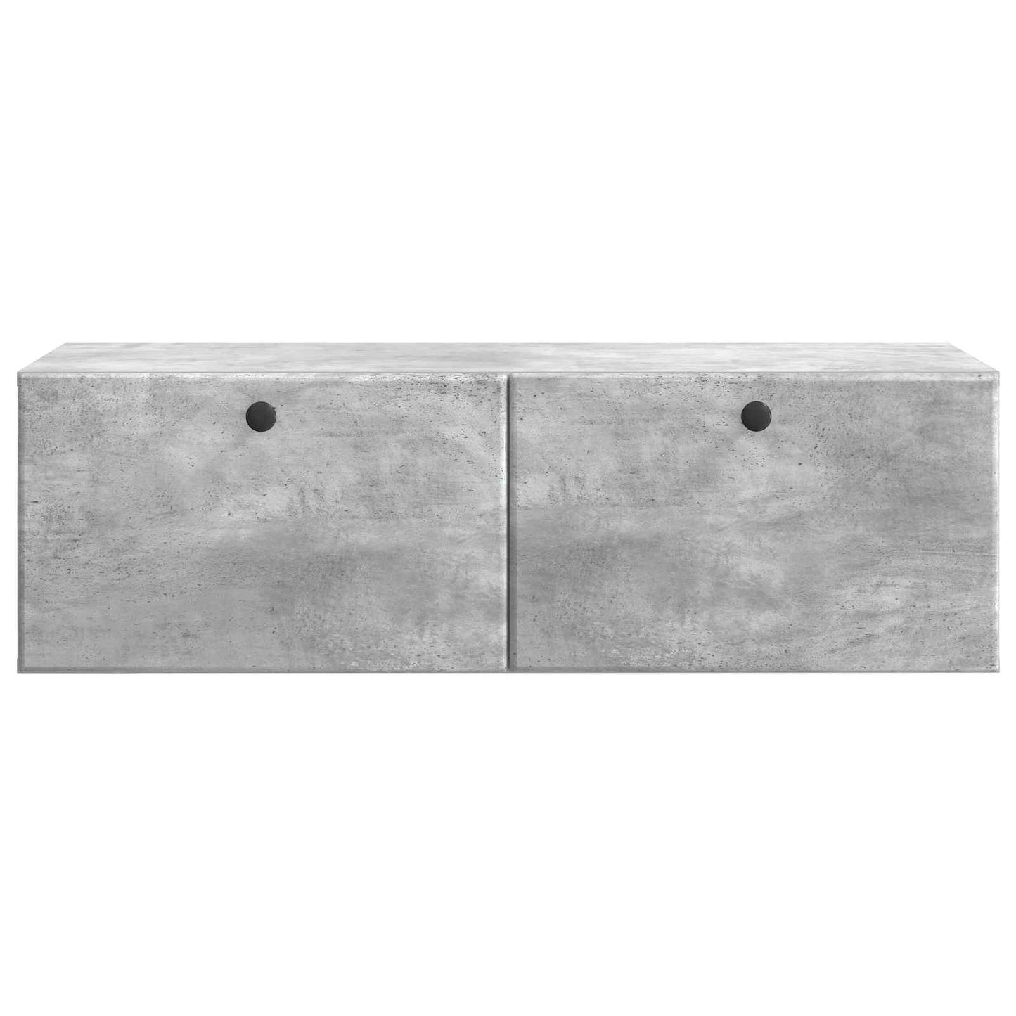 Fali TV szekrény 98 x 41 x 30 cm Betonszürke Szerelt Fa