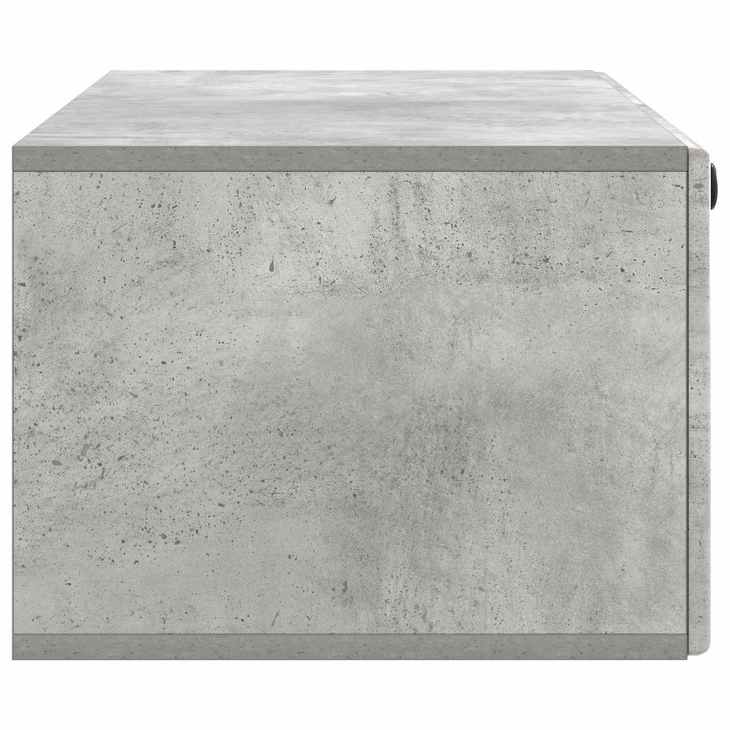 Fali TV szekrény 98 x 41 x 30 cm Betonszürke Szerelt Fa