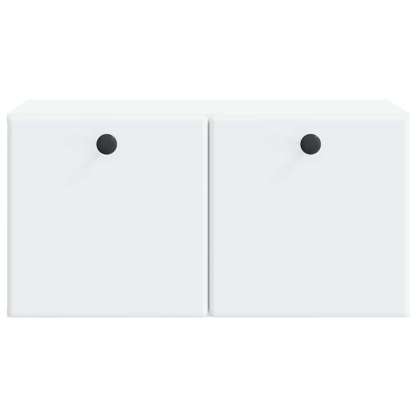 Fali TV szekrény 59,5 x 31 x 30 cm Fehér Szerelt Fa