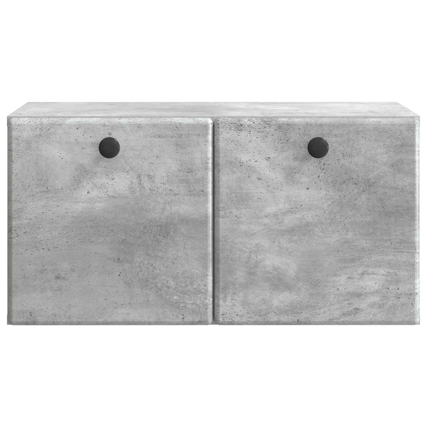 Fali TV szekrény 59,5 x 31 x 30 cm Betonszürke Szerelt Fa