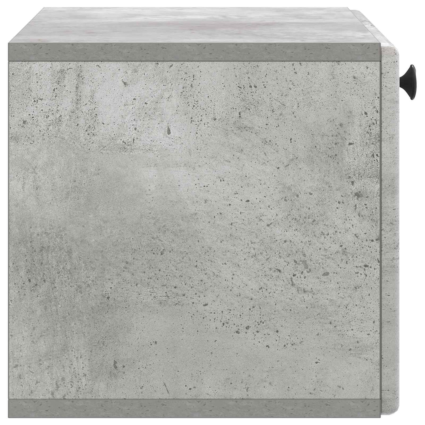 Fali TV szekrény 59,5 x 31 x 30 cm Betonszürke Szerelt Fa