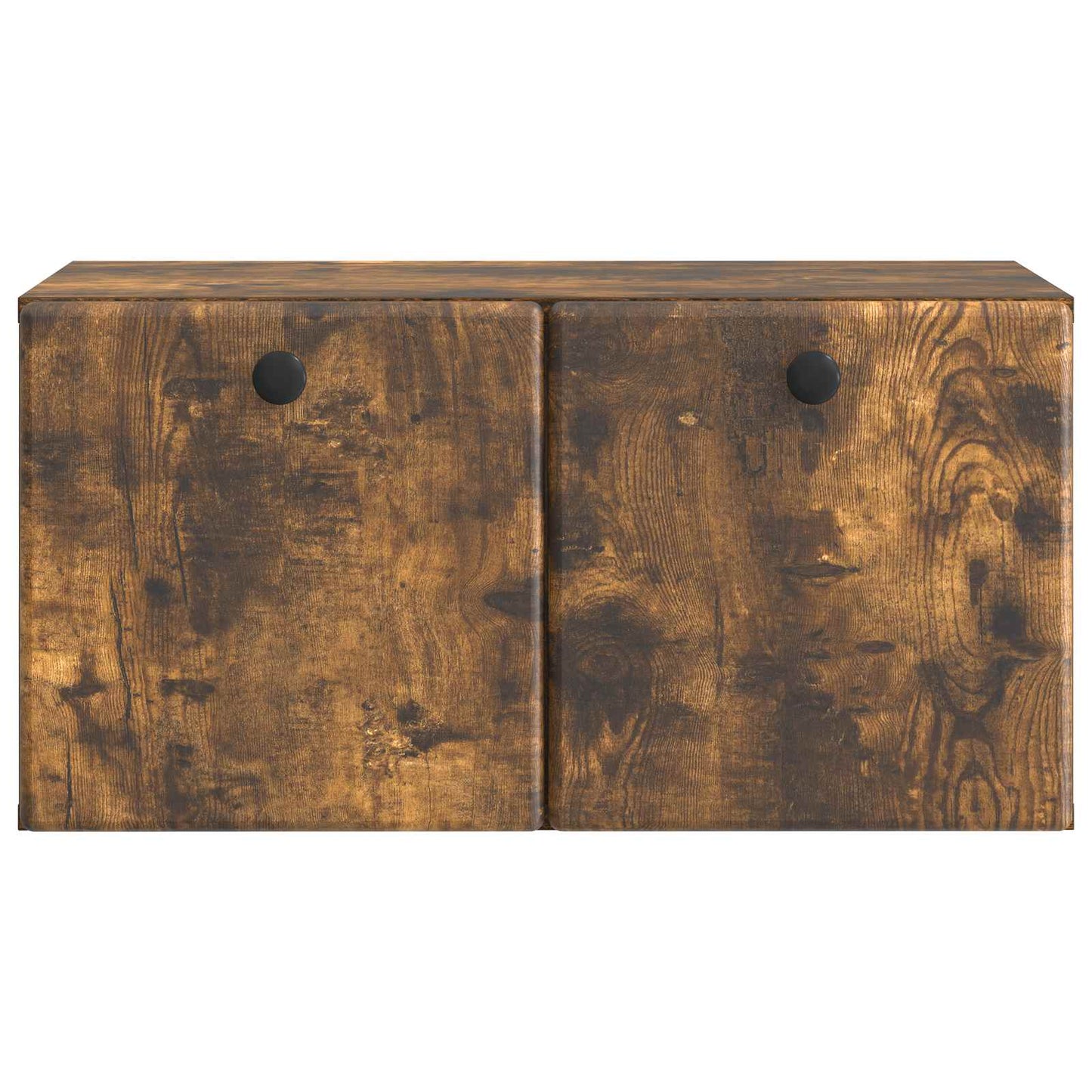 Fali TV szekrény 59,5 x 31 x 30 cm Füstös Tölgy Szerelt Fa