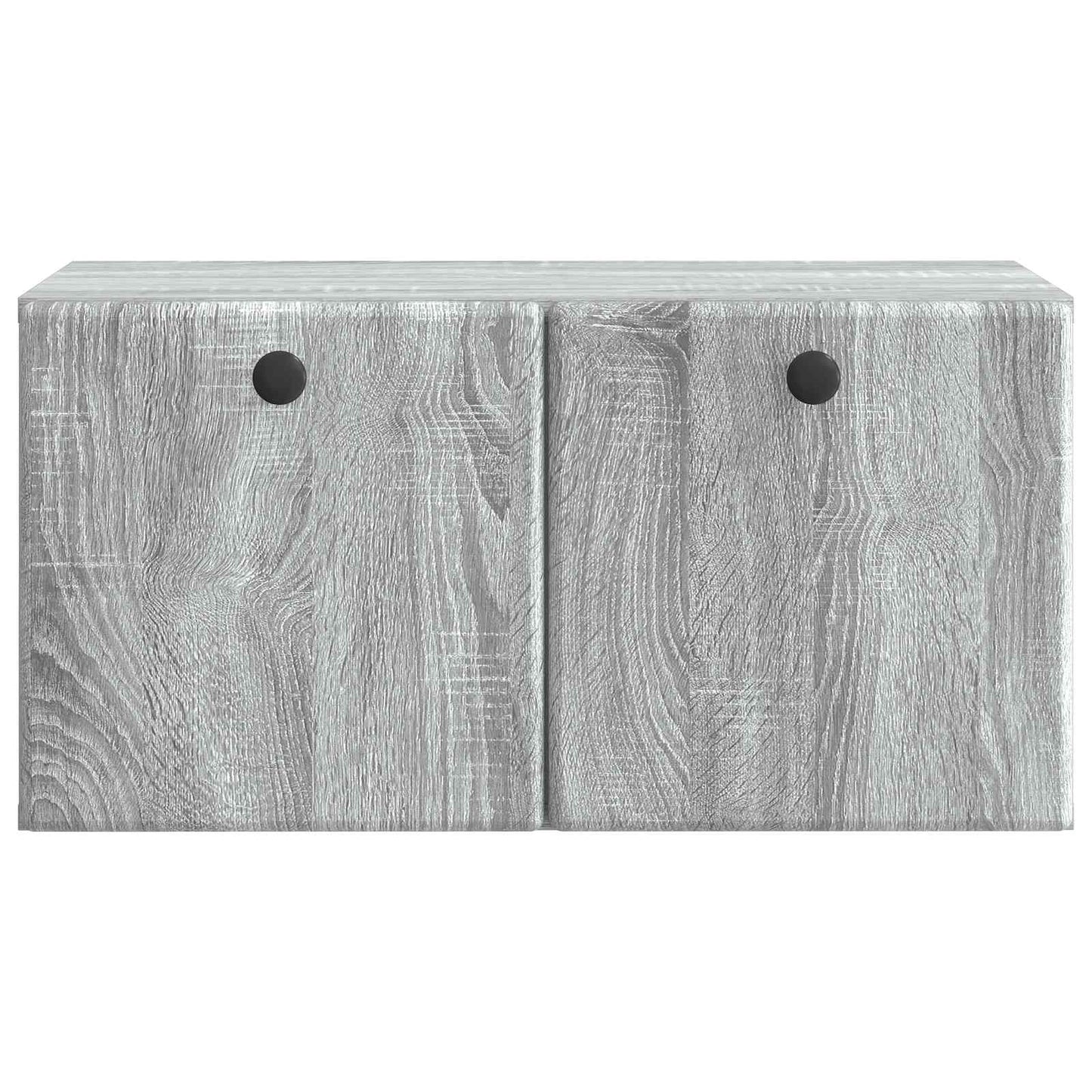 Fali TV szekrény 59,5 x 31 x 30 cm Szürke Sonoma Szerelt Fa