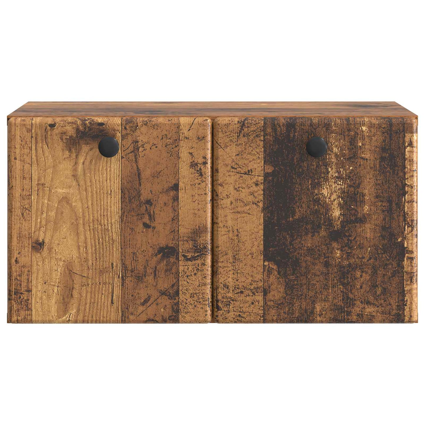 Fali TV szekrény 59,5 x 31 x 30 cm Antik Fa Szerelt Fa