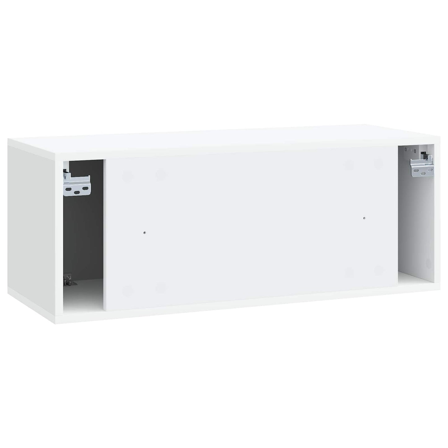 Fali TV szekrény 78,5 x 31 x 30 cm Fehér Szerelt Fa