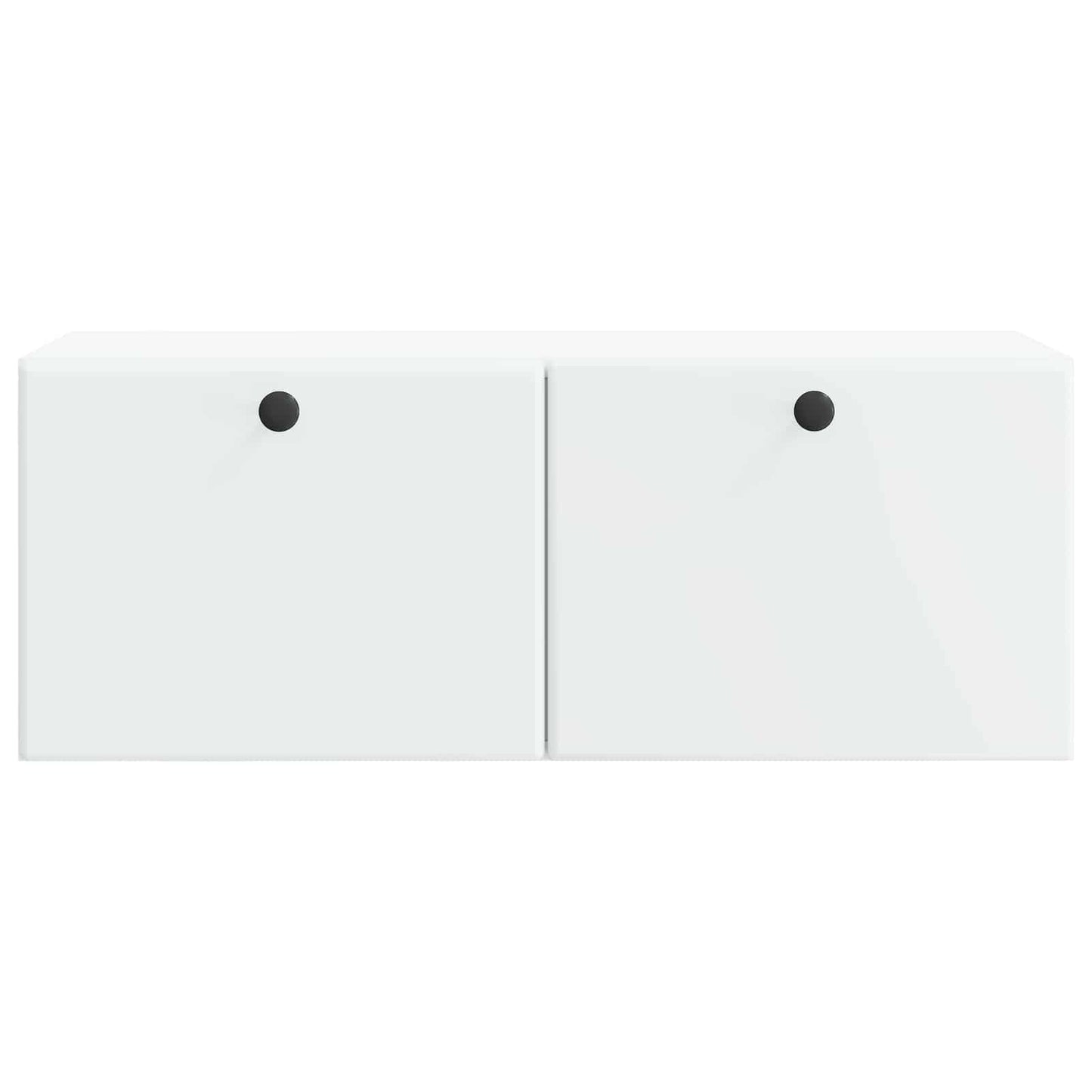 Fali TV szekrény 78,5 x 31 x 30 cm Fehér Szerelt Fa