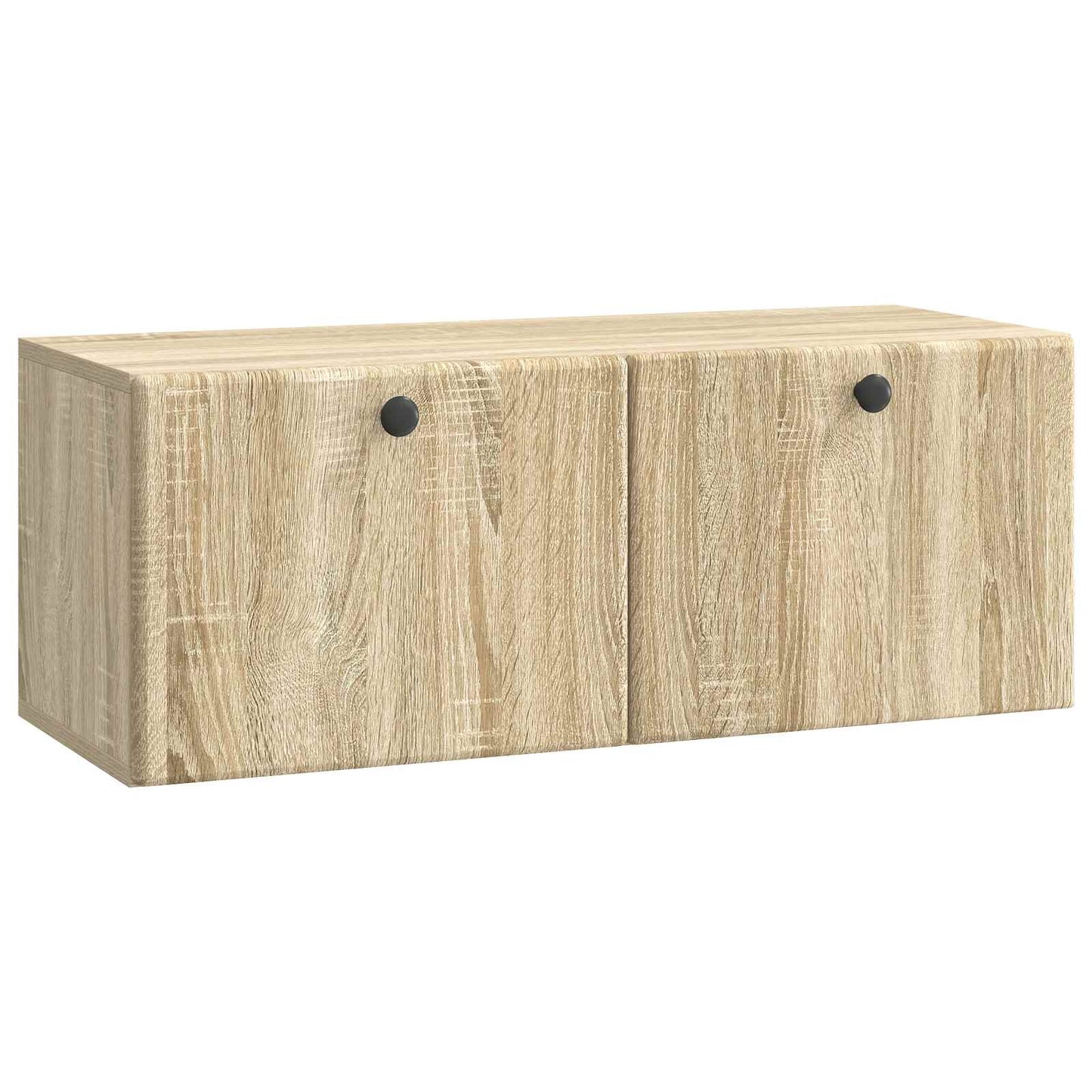 Fali TV szekrény 78,5 x 31 x 30 cm Sonoma Tölgy Szerelt Fa