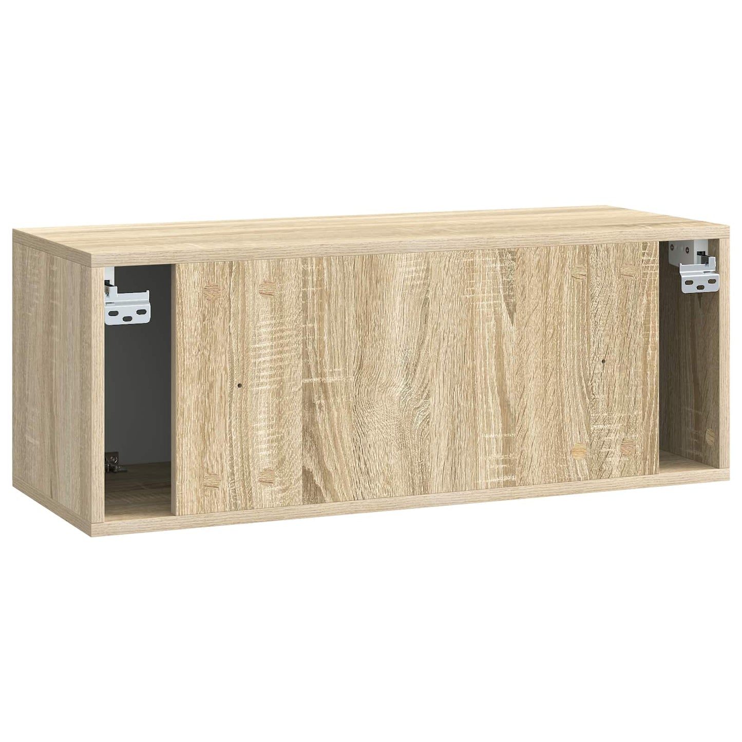 Fali TV szekrény 78,5 x 31 x 30 cm Sonoma Tölgy Szerelt Fa