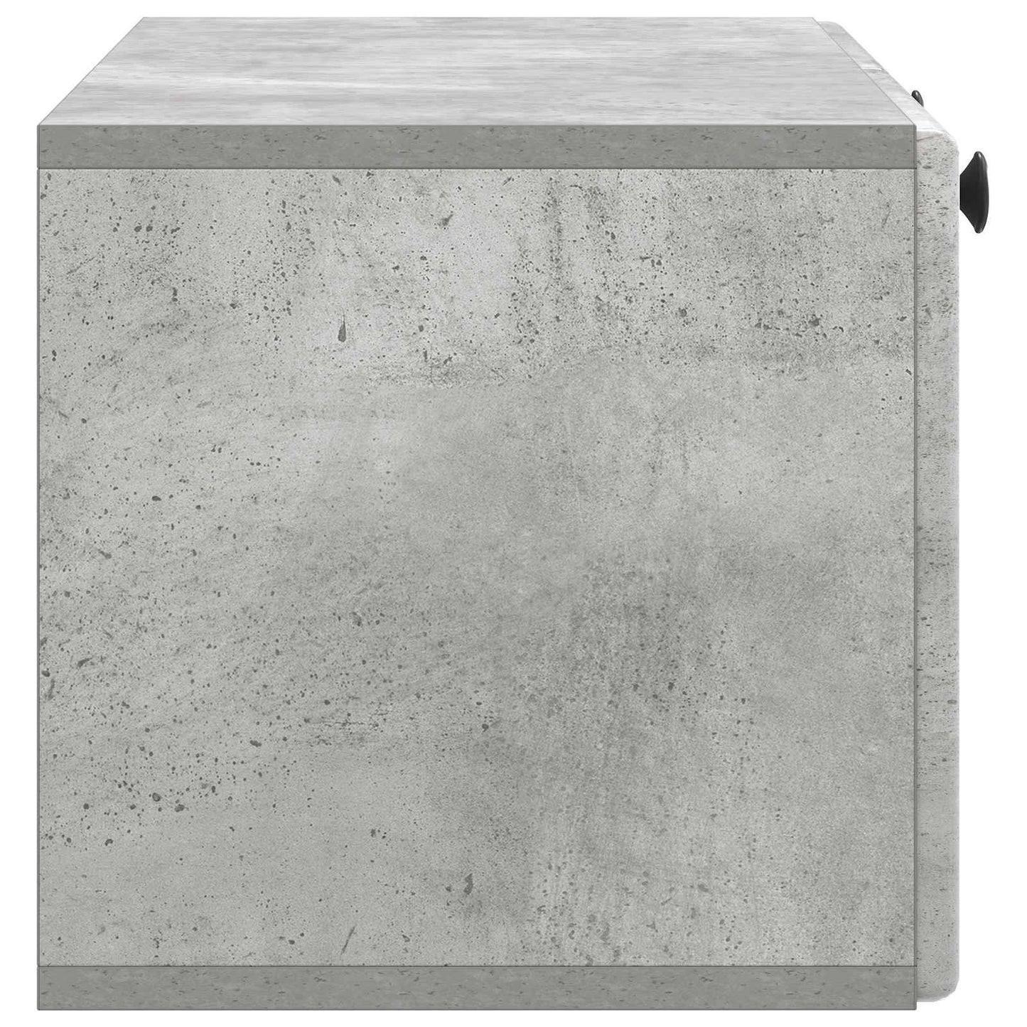 Fali TV szekrény 78,5 x 31 x 30 cm Betonszürke Szerelt Fa