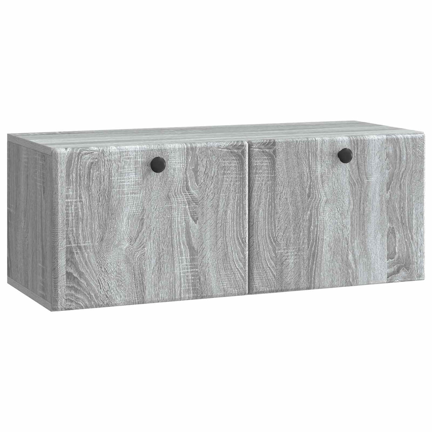 Fali TV szekrény 78,5 x 31 x 30 cm Szürke Sonoma Szerelt Fa