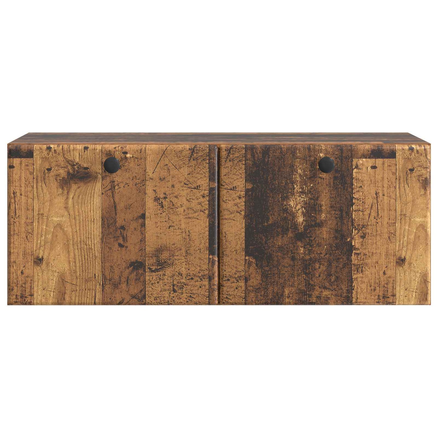 Fali TV szekrény 78,5 x 31 x 30 cm Antik Fa Szerelt Fa