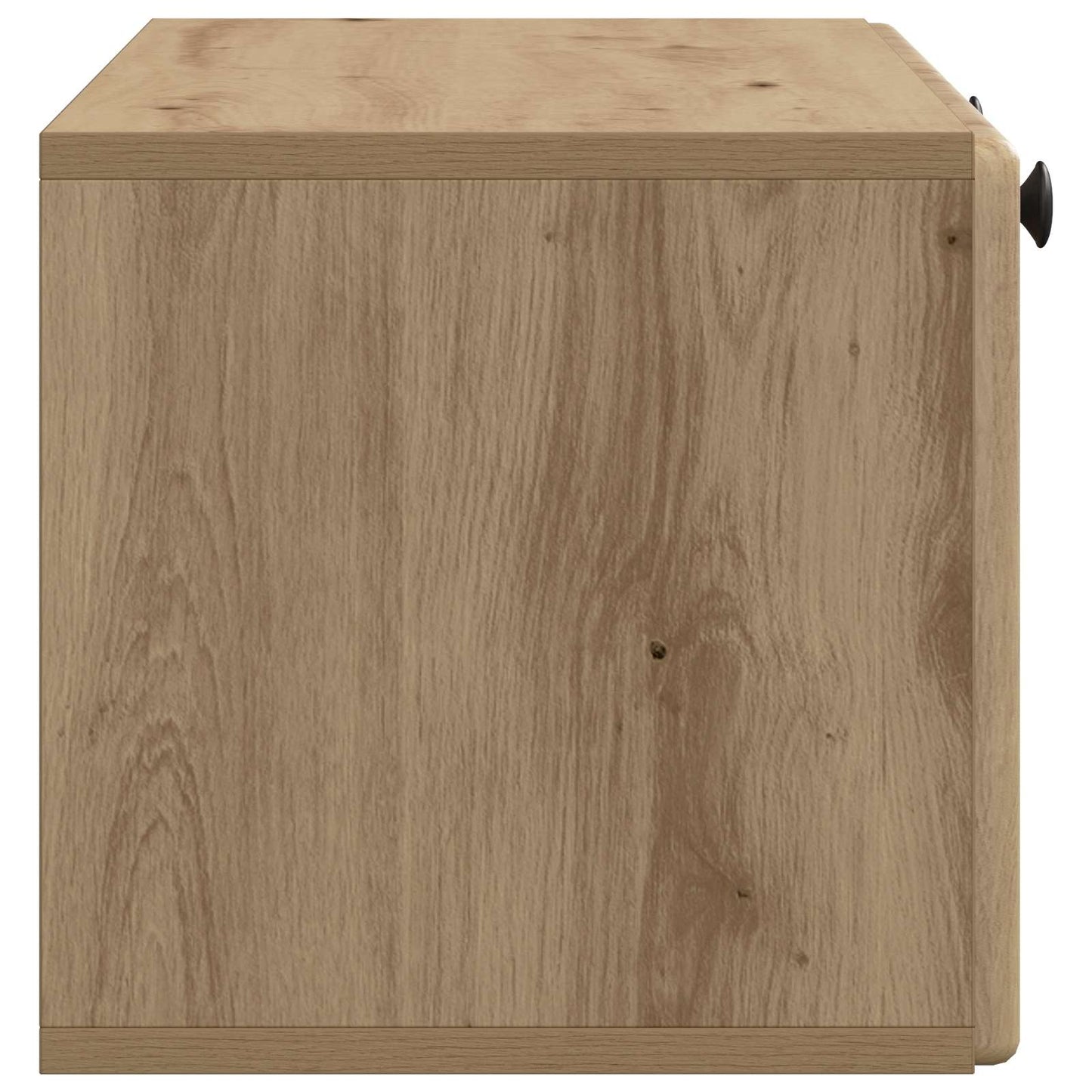 Fali TV szekrény 78,5 x 31 x 30 cm Kézműves Tölgy Szerelt Fa