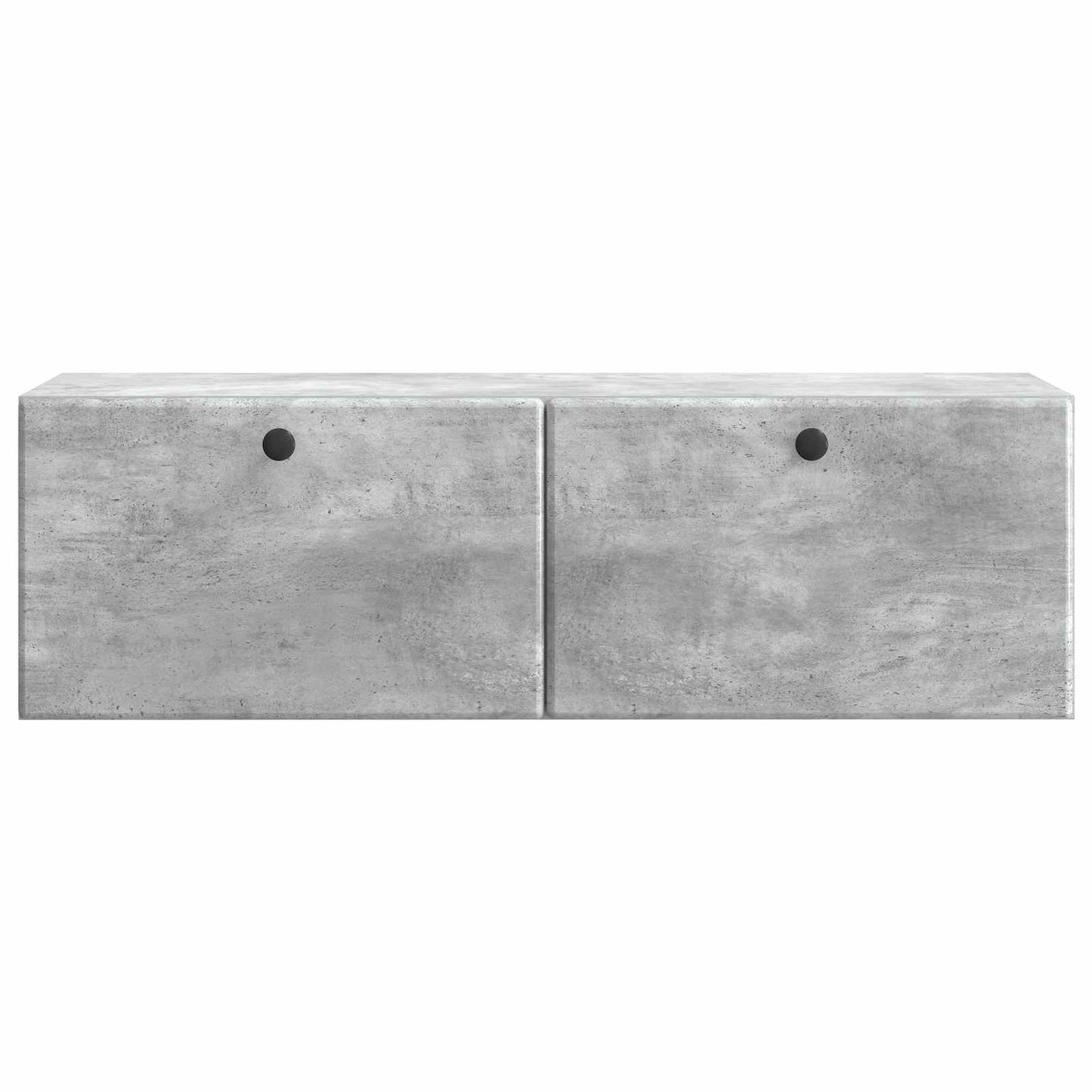 Fali TV szekrény 98 x 31 x 30 cm Betonszürke Szerelt Fa