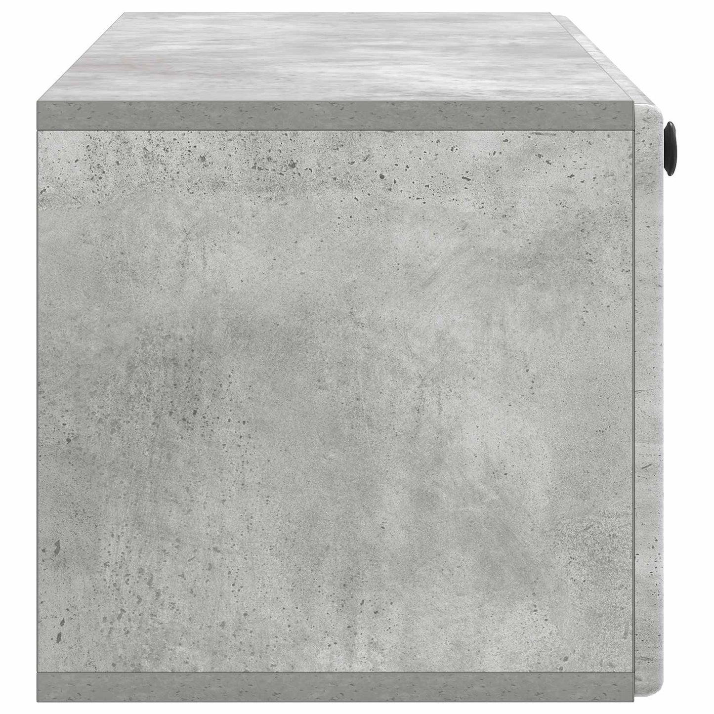 Fali TV szekrény 98 x 31 x 30 cm Betonszürke Szerelt Fa