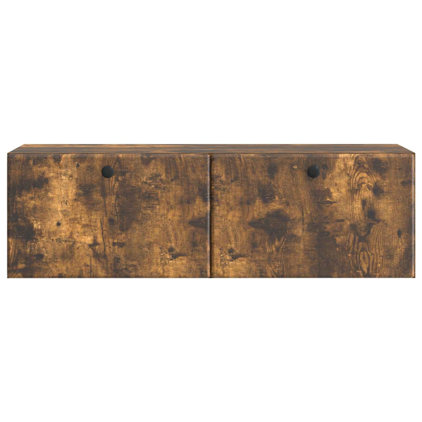 Fali TV szekrény 98 x 31 x 30 cm Füstös Tölgy Szerelt Fa