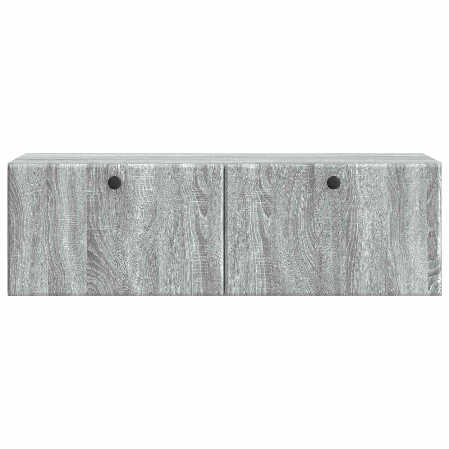 Fali TV szekrény 98 x 31 x 30 cm Szürke Sonoma Szerelt Fa