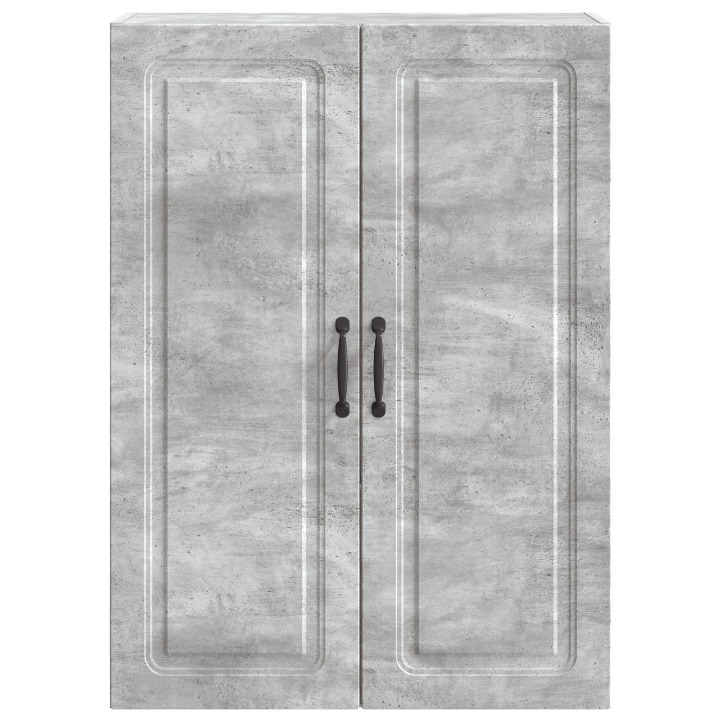 Fali szekrény Betonszürke 66 x 34,5 x 90 cm Szerelt Fa