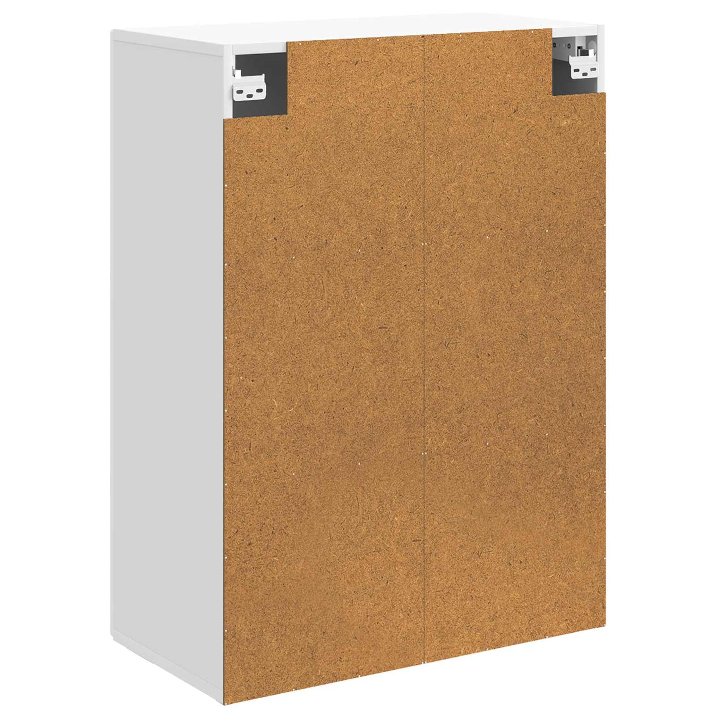 Fali szekrény Magasfényű Fehér 66 x 34,5 x 90 cm Szerelt Fa