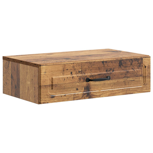 Fali oldaltábla Antik Fa 59 x 34,5 x 17 cm Szerelt Fa