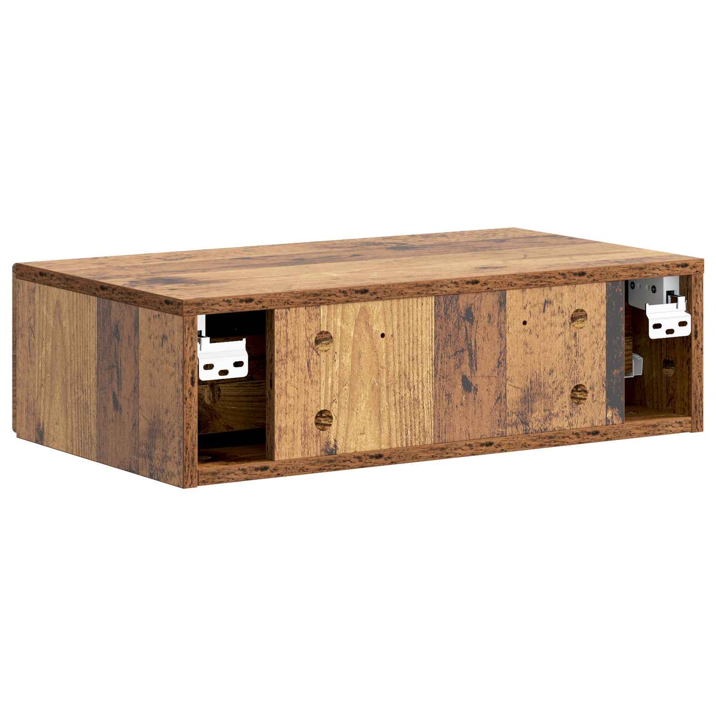 Fali oldaltábla Antik Fa 59 x 34,5 x 17 cm Szerelt Fa