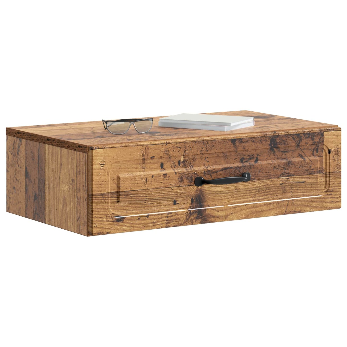 Fali oldaltábla Antik Fa 59 x 34,5 x 17 cm Szerelt Fa